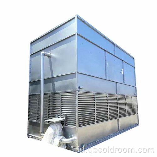 Stainless Steel Tertutup Menara Pendingin Kondensor Evaporatif